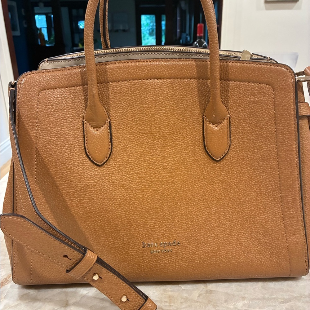 Kate Spade Caramel Leather Satchel